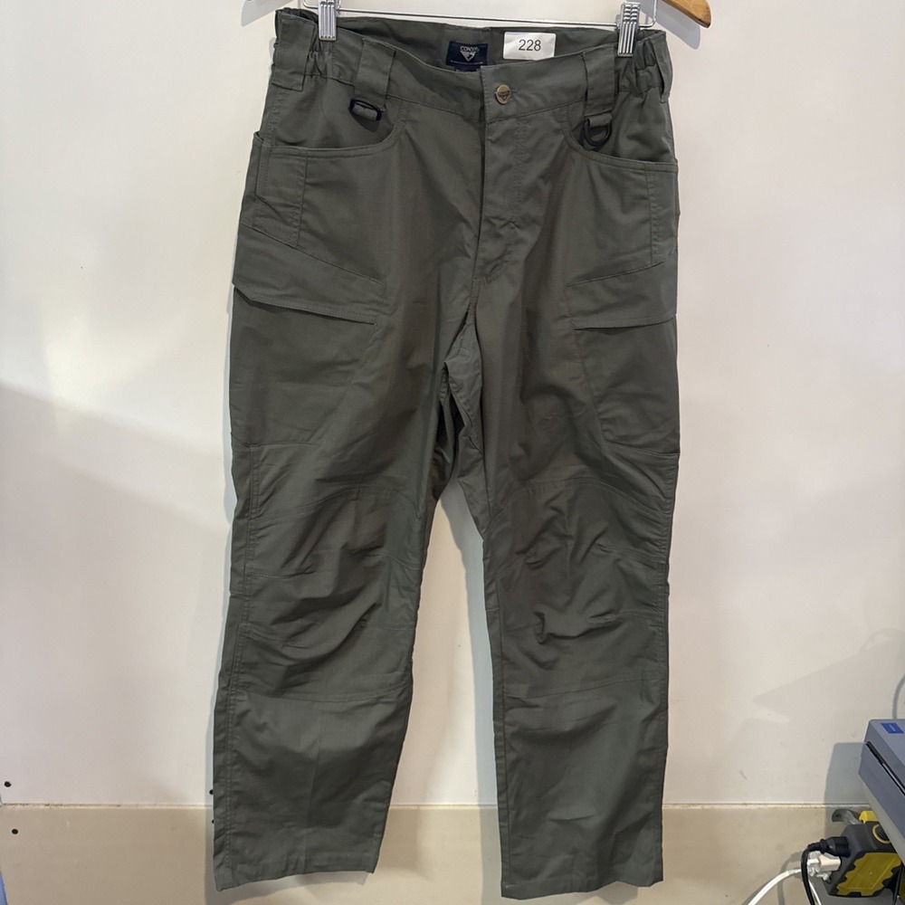 Condor Sentinel Tactical 610 Men's Khaki Green Cargo Pants Sz 33x 30